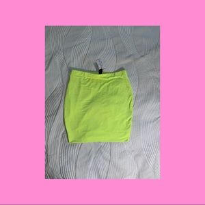 Highlighter Mini Skirt